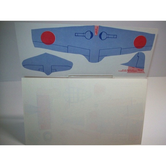 Airplane Toy Jack Armstrong Vintage Tru-Flite Model Japanese Zero GM Cereal - Picture 4 of 10